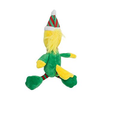 Peanuts 2-pk Santa Snoopy Woodstock Elf Dog Toys