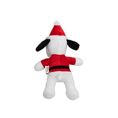 Peanuts 2-pk Santa Snoopy Woodstock Elf Dog Toys