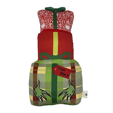 Dr. Seuss Grinch Multi-Squeaker Plush Pet Toy