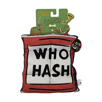 Dr. Seuss Who Hash Multi-Squeaker Plush Pet Toy