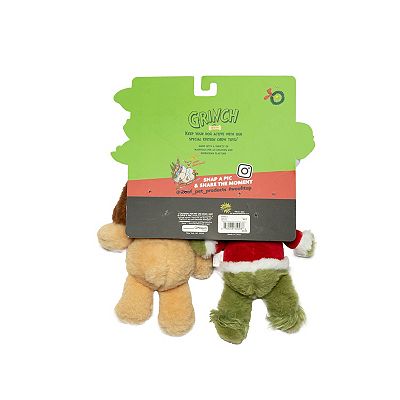 WOOF® Dr. Seuss 2-Pack Max & Grinch Plush Pet Toys