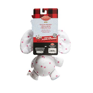 Rudolph Spotted Elephant Plush Pet Toy