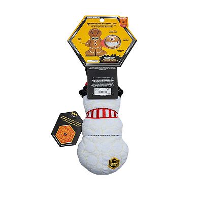 Bite Force Holiday Durable Snowman Dog Toy