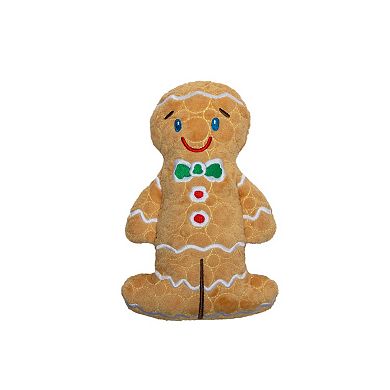 Bite Force Holiday Gingerbread Durable Dog Toy
