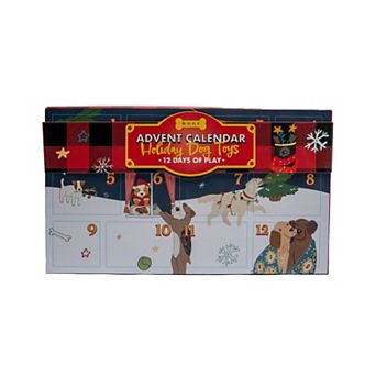 Woof 12 pk Advent Calendar Holiday Dog Toys