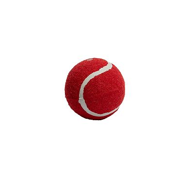 Woof Tennis Ball & Candy Cane Interactive Pet Toy