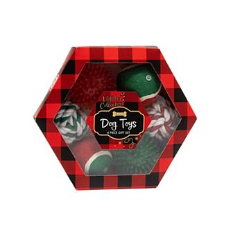 Woof 6 pk Holiday Dog Toy Gift Set