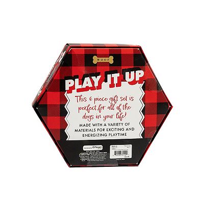 Woof 6-Pk. Holiday Dog Toy Gift Set