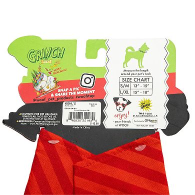 Dr. Seuss The Grinch Reversable Pet Bandana