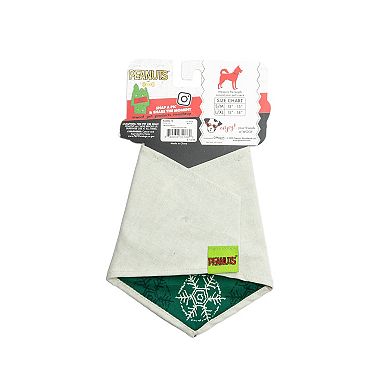 Peanuts Snoopy Reindeer Run Pet Bandana