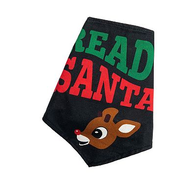 Rudolph Ready Santa Reversible Pet Bandana