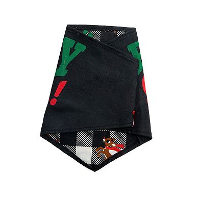 Rudolph Ready Santa Reversible Pet Bandana