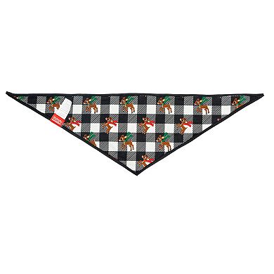 Rudolph Ready Santa Reversible Pet Bandana