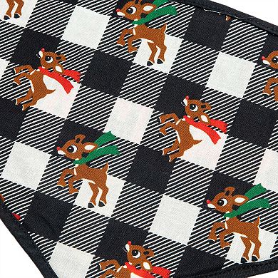 Rudolph Ready Santa Reversible Pet Bandana