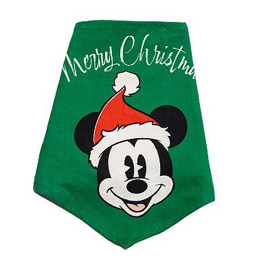 Disney's Mickey Mouse Merry Christmas Mickey Pet Bandana