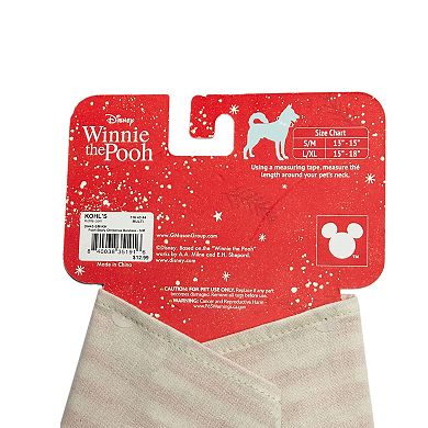 Disney's Winnie the Pooh Beary Christmas Pet Bandana