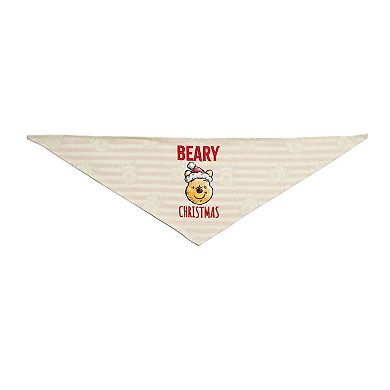 Disney's Winnie the Pooh Beary Christmas Pet Bandana