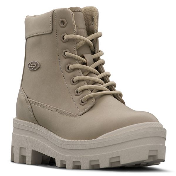 Lugz Mila Women's Lace-Up Boots - Sesame Almond Milk (11)