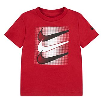 Boys 4-7 Nike Multi Swoosh Short Sleeve T-shirt