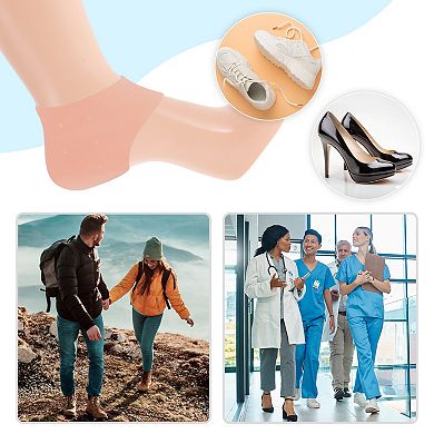 Silicone Tape Hole Heel Protectors 1 Pair
