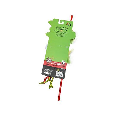 Dr. Seuss Grinch Teaser Cat Toy Wand
