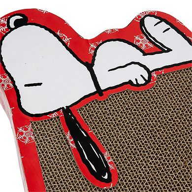 Peanuts Snoopy Snowflake Cat Scratcher