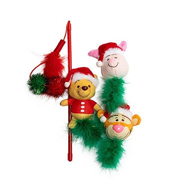 Disney's Winnie The Pooh 3-pk. Pooh, Piglet & Tigger Interactive Teaser Cat Toy