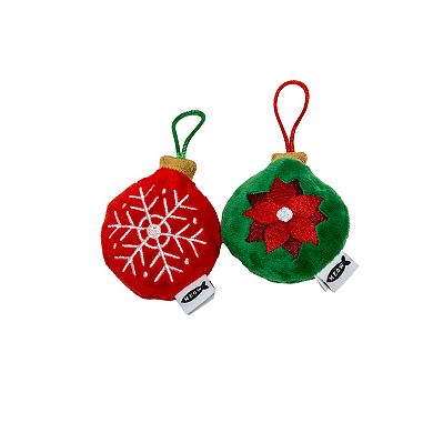 Meow 2-Pk. Catnip Plush Ornament Cat Toys