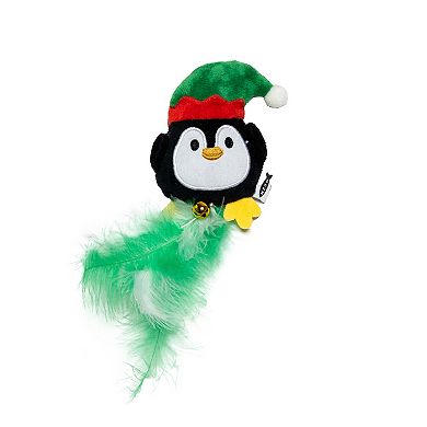 Meow 2-Pk. Penguins Catnip Plush Interactive Pet Toy Set