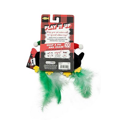 Meow 2-Pk. Penguins Catnip Plush Interactive Pet Toy Set
