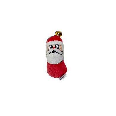 Meow 6-Pk. Santa & Elf Catnip Plush Interactive Pet Toys