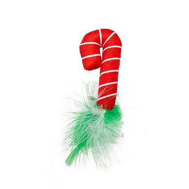 Meow 6-Pk. Santa & Elf Catnip Plush Interactive Pet Toys