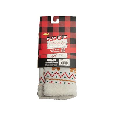 Meow Holiday Cat Sack Pet Tunnel