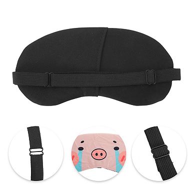 1 Pc Portable Pig Eye Mask for Home Pink