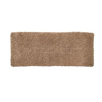 Home Weavers Fantasia Bath Rug 100% Cotton Bath Rug, Washable Rug, Absorbent Runner 21"x54"