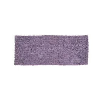Home Weavers Fantasia Bath Rug 100% Cotton Bath Rug, Washable Rug, Absorbent Runner 21"x54"