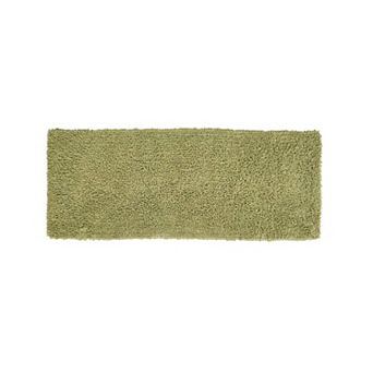 Home Weavers Fantasia Bath Rug 100% Cotton Bath Rug, Washable Rug, Absorbent Runner 21"x54"