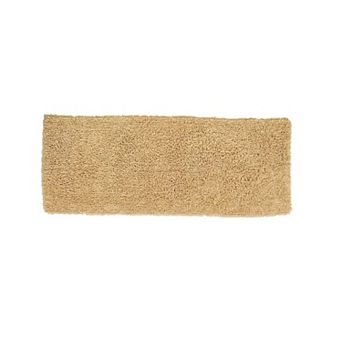 Home Weavers Fantasia Bath Rug 100% Cotton Bath Rug, Washable Rug, Absorbent Runner 21"x54"