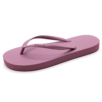 Feelgoodz Women’s Slimz Core Natural Rubber Flip-Flop Thong Sandals