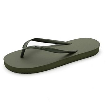 Feelgoodz Women’s Slimz Core Natural Rubber Flip-Flop Thong Sandals