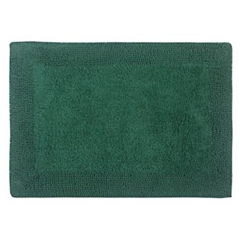 Home Weavers Luxury Collection 100% Cotton Reversible Bathroom Rugs - 17"x24"