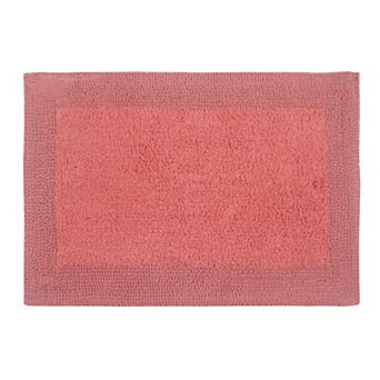 Home Weavers Luxury Collection 100% Cotton Reversible Bathroom Rugs - 17"x24"