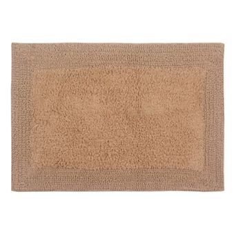 Home Weavers Luxury Collection 100% Cotton Reversible Bathroom Rugs - 17"x24"