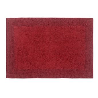 Home Weavers Luxury Collection 100% Cotton Reversible Bathroom Rugs - 17"x24"