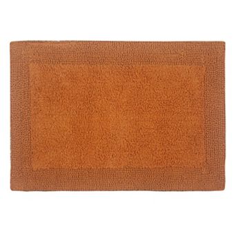 Home Weavers Luxury Collection 100% Cotton Reversible Bathroom Rugs - 17"x24"