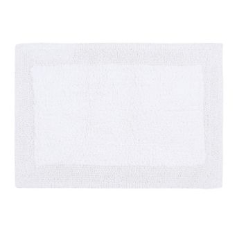 Home Weavers Luxury Collection 100% Cotton Reversible Bathroom Rugs - 17"x24"