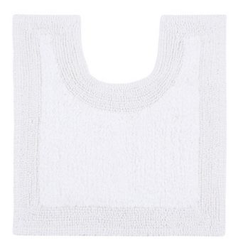 Home Weavers Luxury Collection 100% Cotton Reversible Contour Rugs - 20"x20"