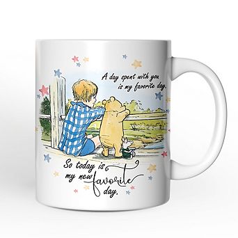 A Day with You is My Favorite Mug, Pooh Bear's Sentimental Quote