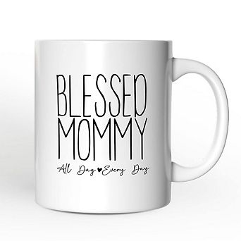 New Mom Mug, Blessed Mommy Gift