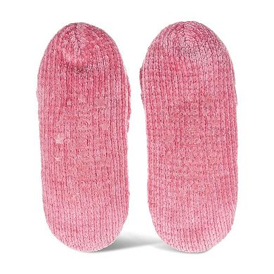Women's Cozy Cherries Chenille Sherpa Lined Slippers